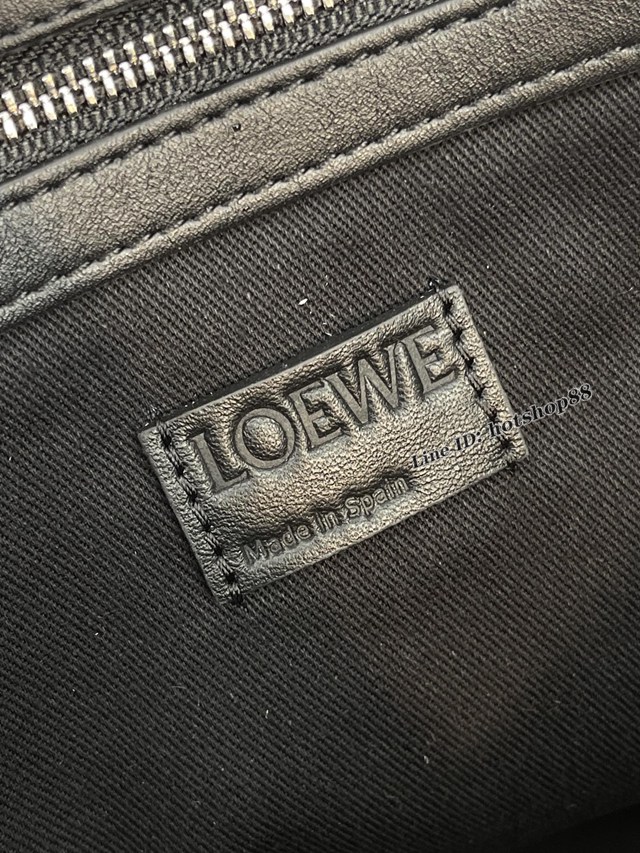 Loewe專櫃新款男包托特包 羅意威Buckle Horizontal Tote手袋 型號10959 lyw1476